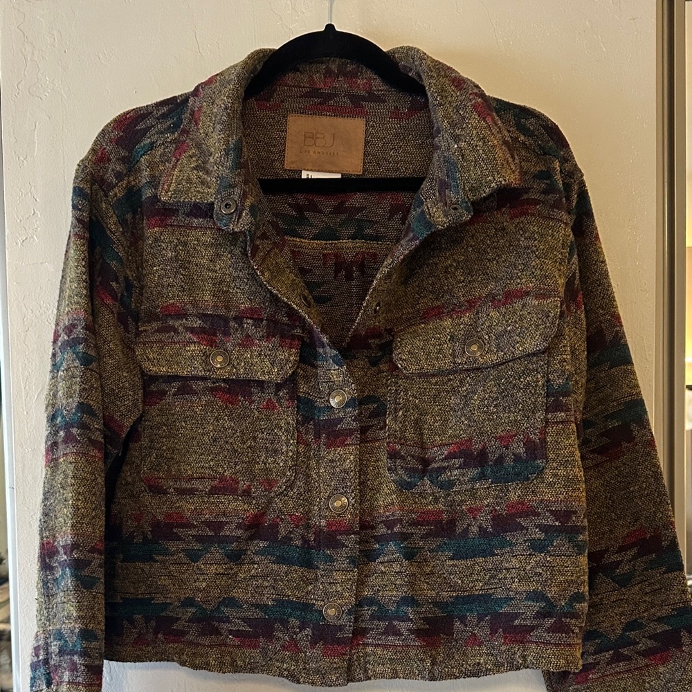 Women's Multicolor Western Jacket